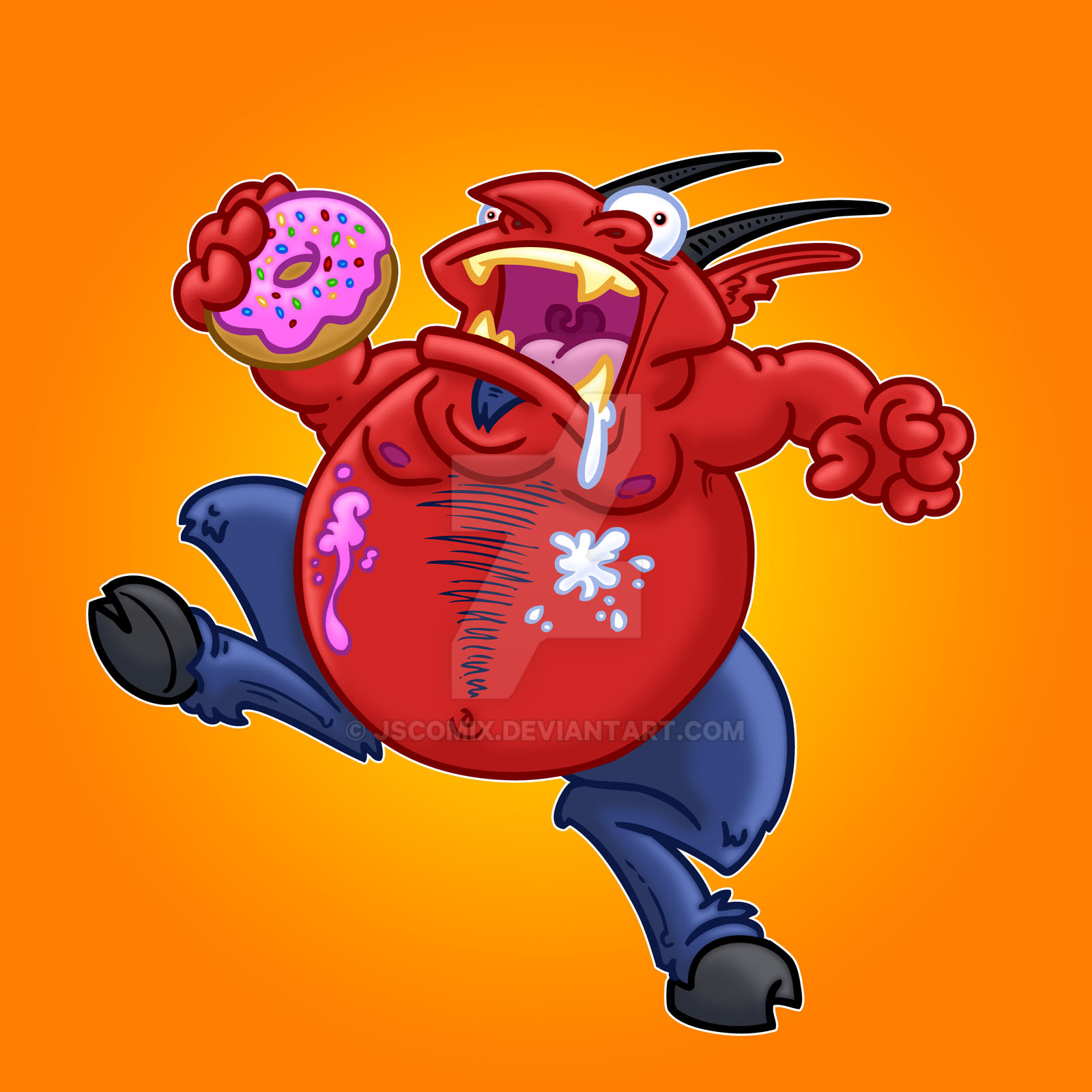 Food Devil by JSComix on DeviantArt