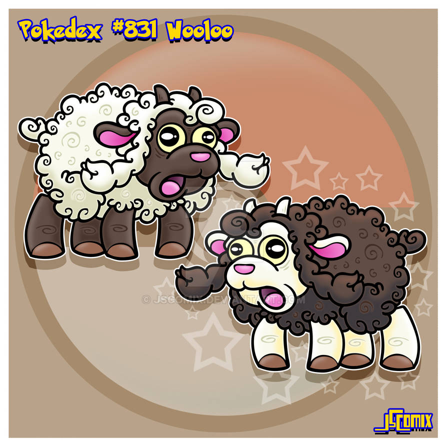 Pokedex #831: Wooloo by JSComix on DeviantArt