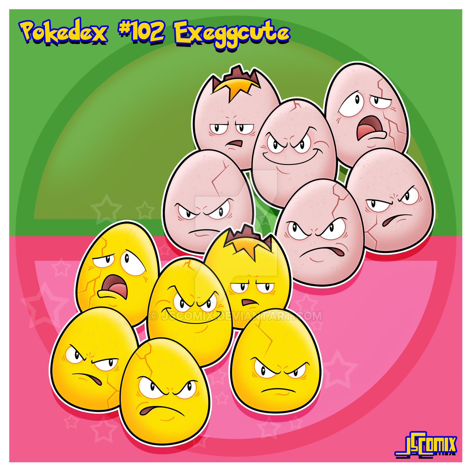 Pokedex #102: Exeggcute