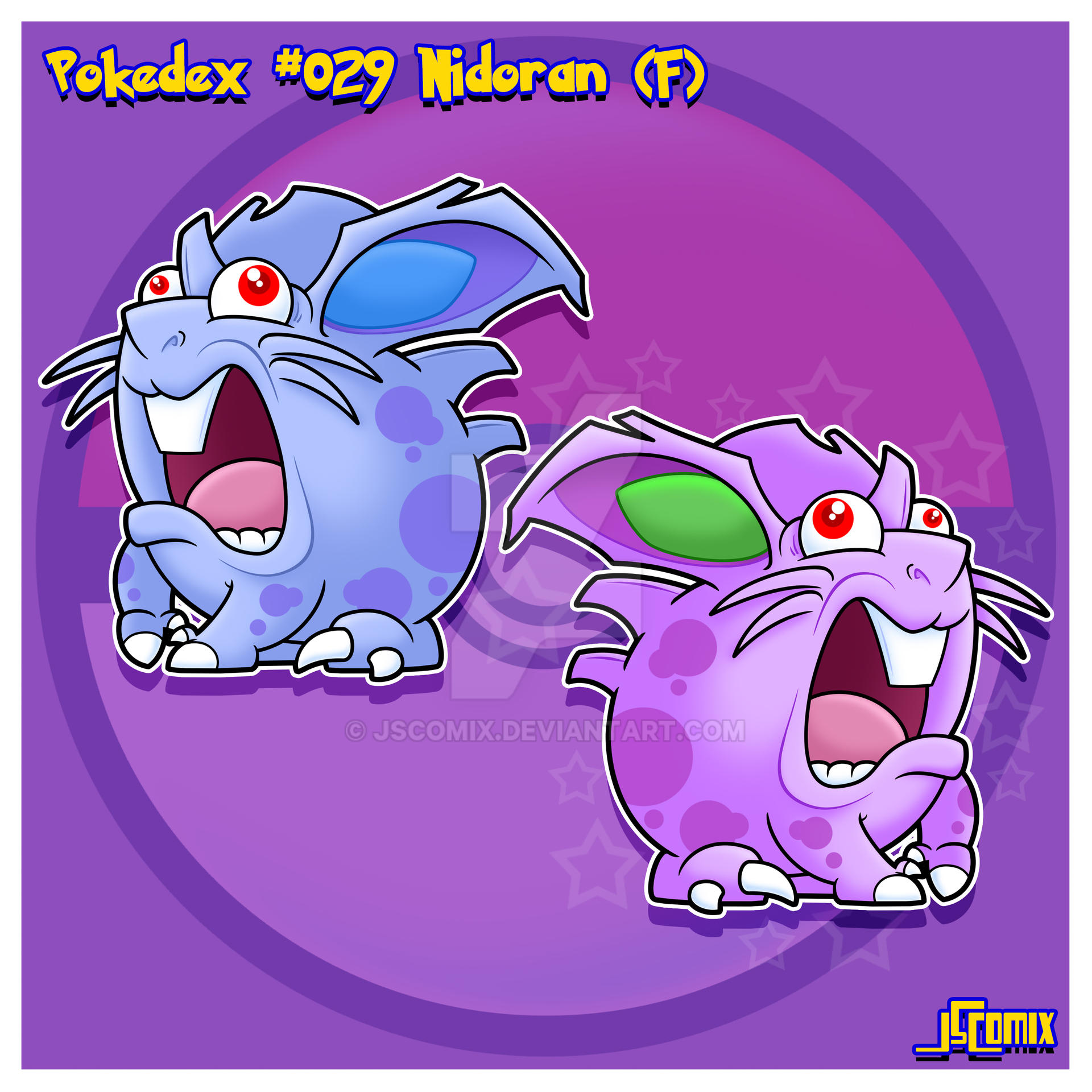 Pokdex #029: Nidoran (F)