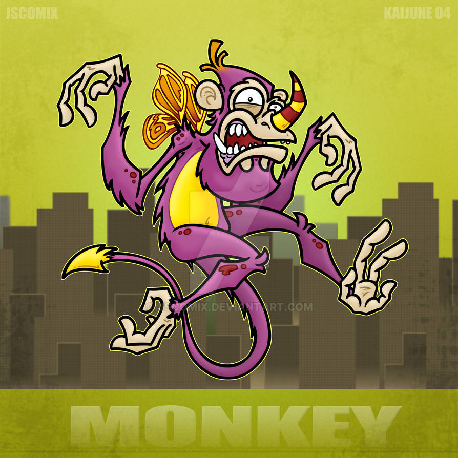 Deviantart 2007 Monkey Kaijune 24.04: Monkey by JSComix on DeviantArt
