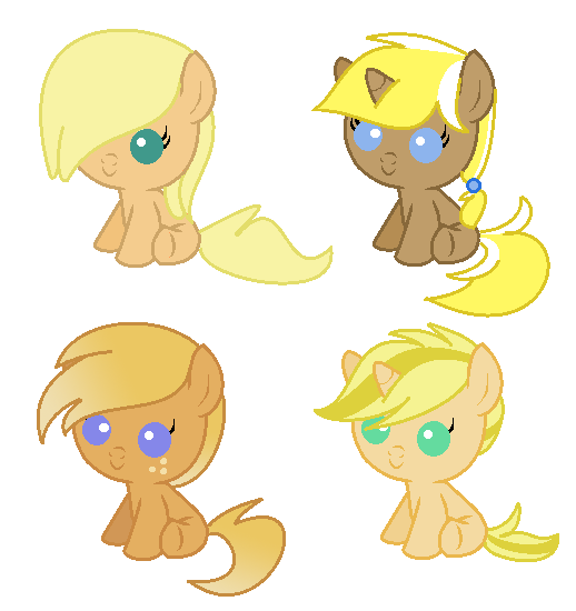 ApplejackXTrenderhoof Shipping Adopts [CLOSED]