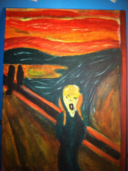 The Scream Rendition Remake of The Scream by samvignola on DeviantArt