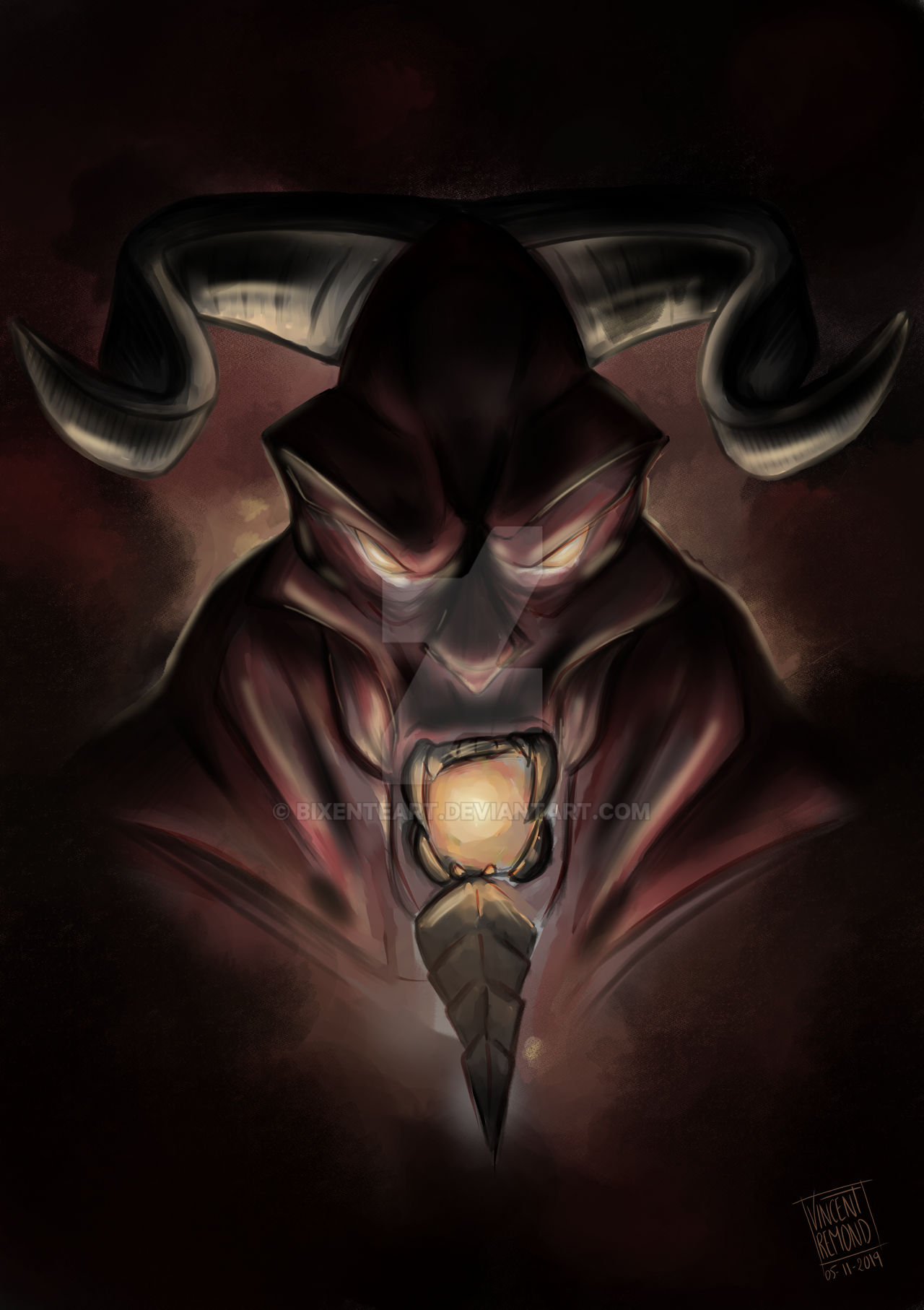 Daemon by BixenteArt on DeviantArt