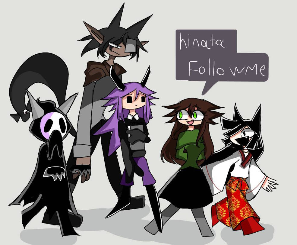 Hina Api Friend Hinata and friends by arisakhayi on DeviantArt