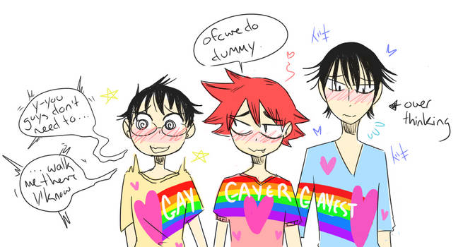 yowapedal - the three homos