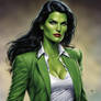 Angie Harmon as She-Hulk