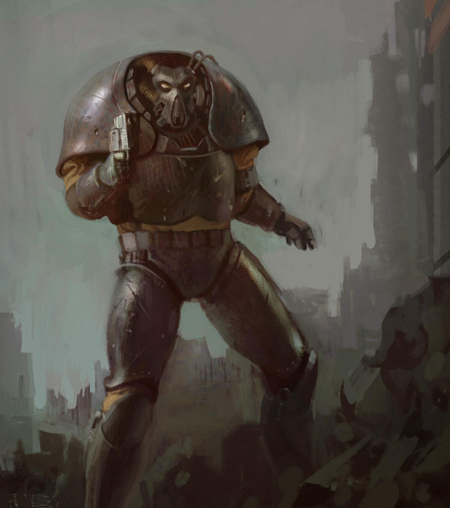 X01 advanced power armor by Obrotowy on DeviantArt