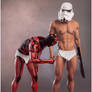 A zabrak and a stormtrooper