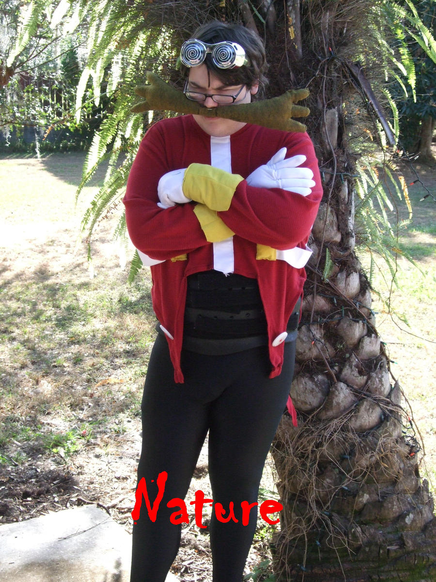 Dr. Eggman HATES nature... (Dr. Eggman Cosplay 3) by linkinspirit95