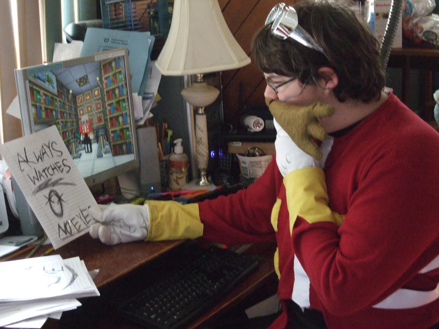 What's This? (Dr. Eggman Cosplay 8) by linkinspirit95