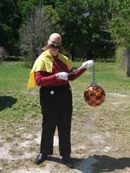 Dr. Robotnik wields the wrecking ball [COSPLAY]