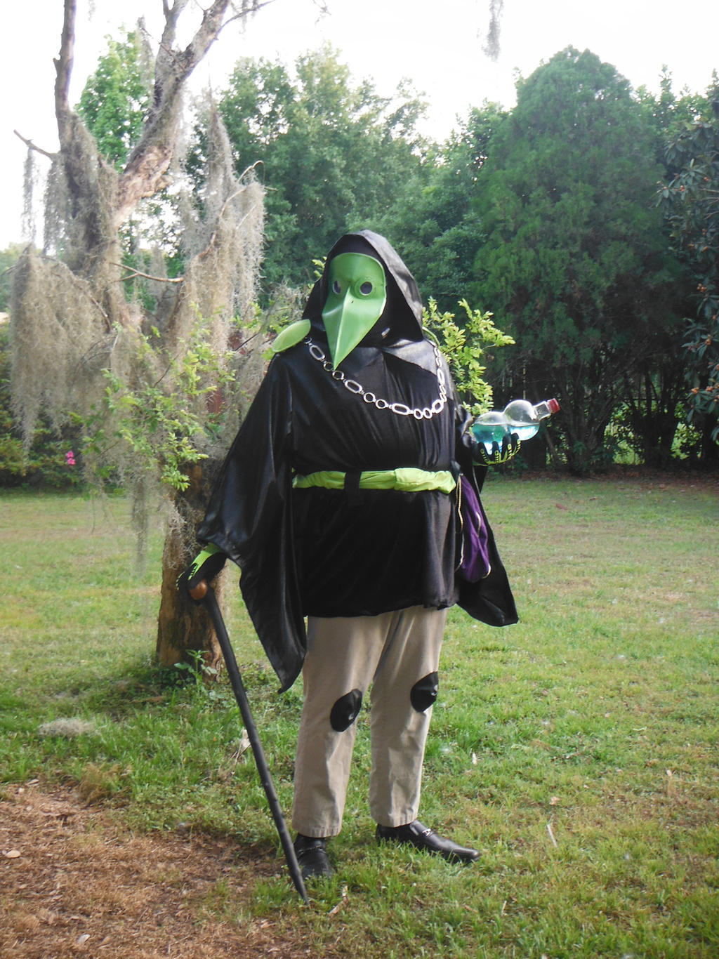 The Plague of Shadows approaches. (Plague Knight) by linkinspirit95
