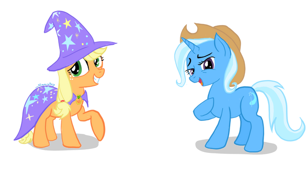 Applejack Trixie Costume-Swap