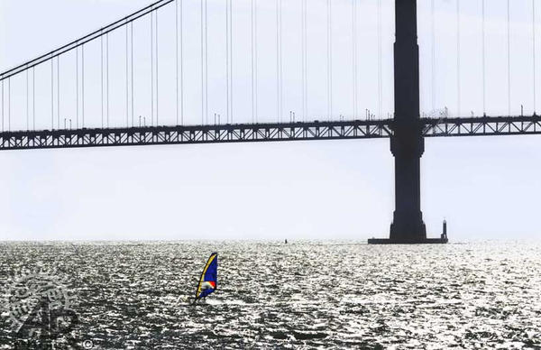 Golden Gate and Windsurfer.