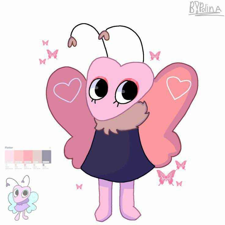 Flutteroll Deviantart Flutter with generator palette by B1PolinaBeez on DeviantArt