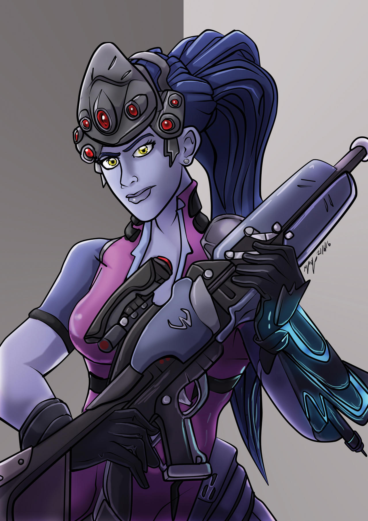 Overwatch Fanart Widowmaker By MikeOrion On DeviantArt overwatch-fanart-widowmaker-by-mikeorion-on-deviantart