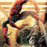 Spidey vs LizardComic-Coloring