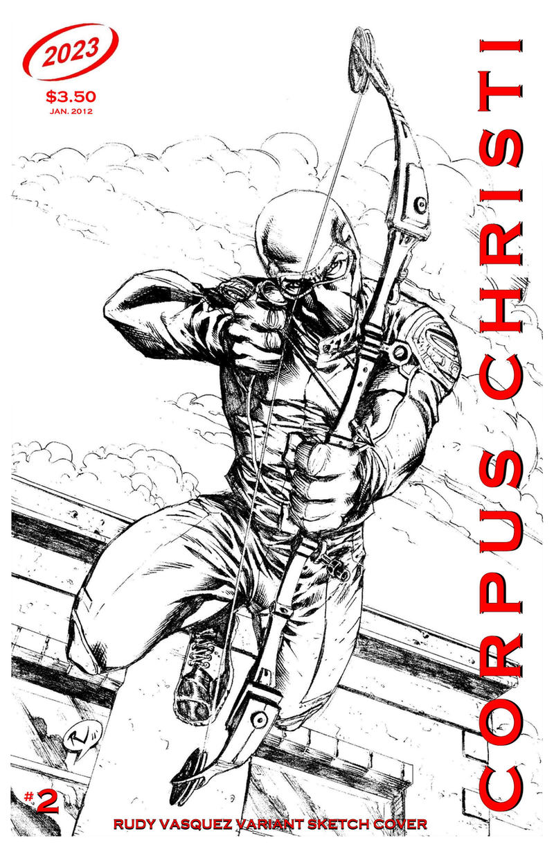 Corpus Christi Sketch Cover Issue 2