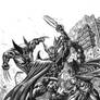 Wolverine and Batman vs Dark Claw