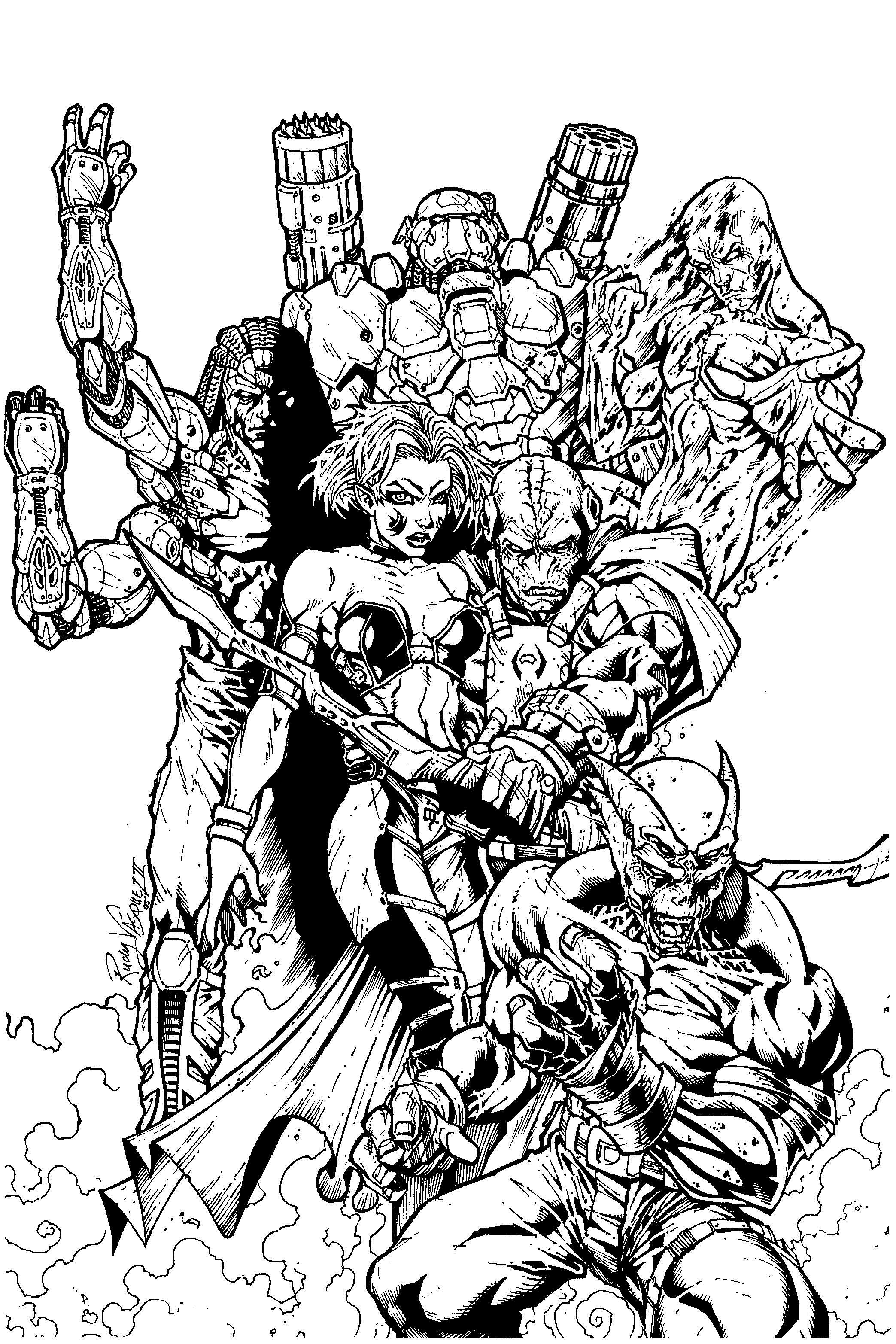 Ultra Arc Cover inked