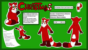 New Christmas ref sheet