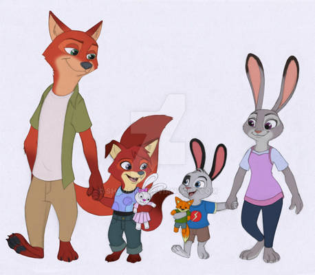 Zootopia - Family walk