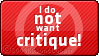 No Critiques