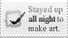 All Night Stamp by LumiResources