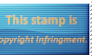 Copyright Infringment Stamp