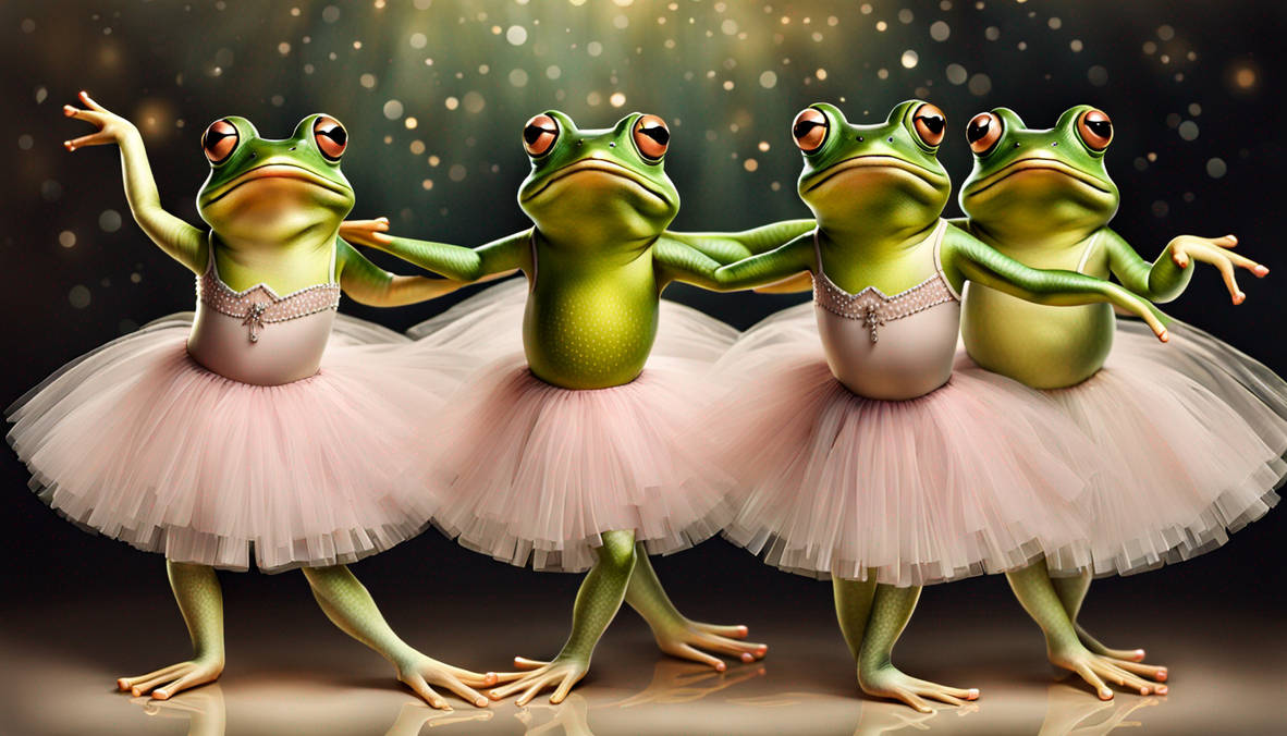 Ballet Frogs by Harris0823 on DeviantArt