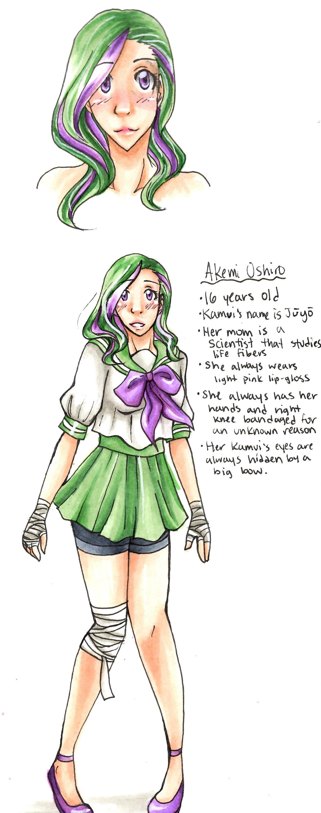 Kill la Kill OC Concept by cymbellne on DeviantArt