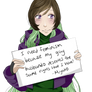 DMMD OC: I need feminism because...