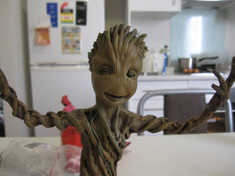 Baby Groot finished