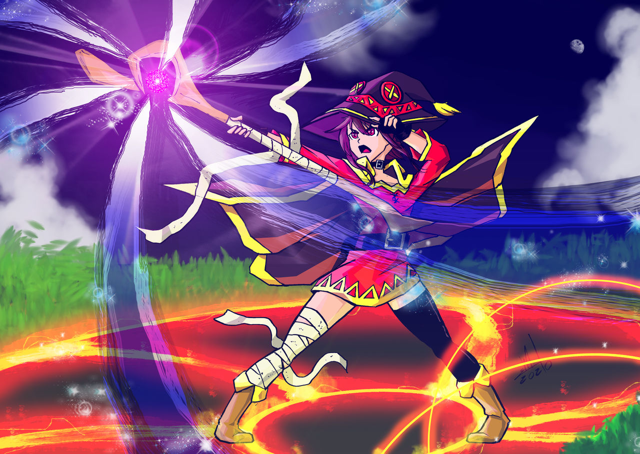 Megumin Explosion Poster Megumin's EXPLOSION!!! by samuel1144 on DeviantArt