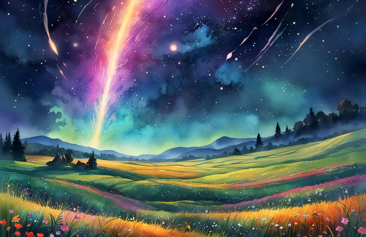 Star Rain by Necr0x0Der on DeviantArt