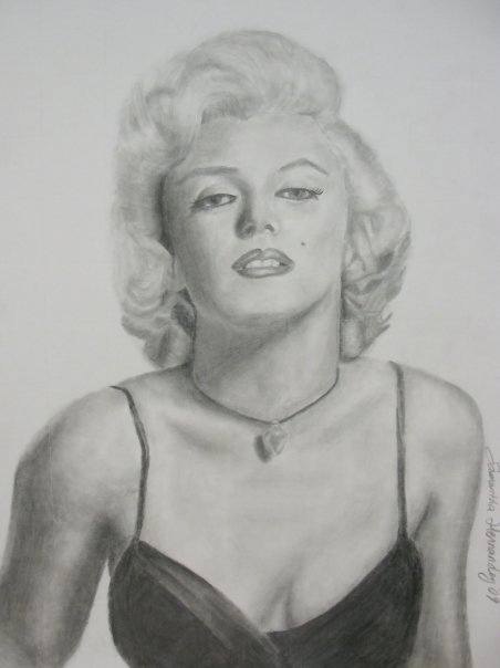 Marilyn Monroe portrait