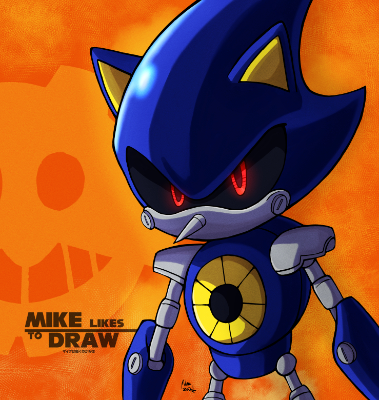 Metal Sonic - Sonic - Fanart by SecondaryColorentimy on DeviantArt