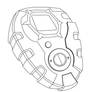 Digivice D3-T Model outline