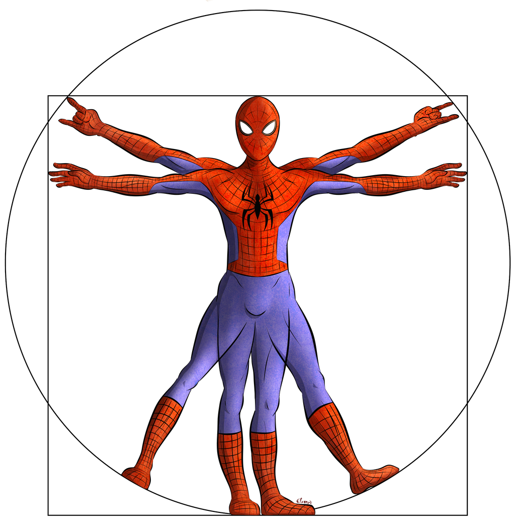Vitruvian Spider FERMEZ LA by Elwensa on DeviantArt