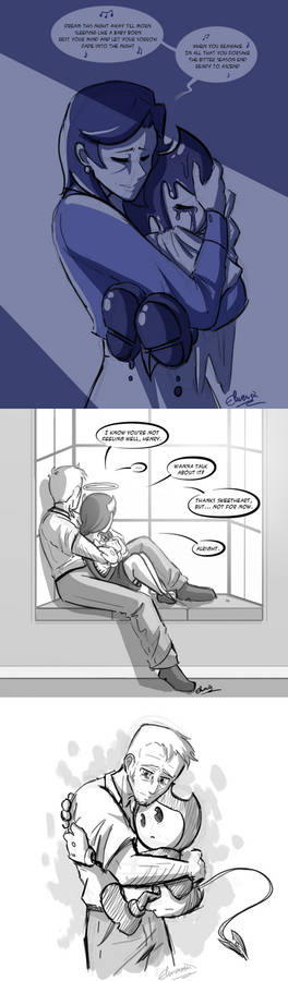 BATIM New Soul AU Sketches #5