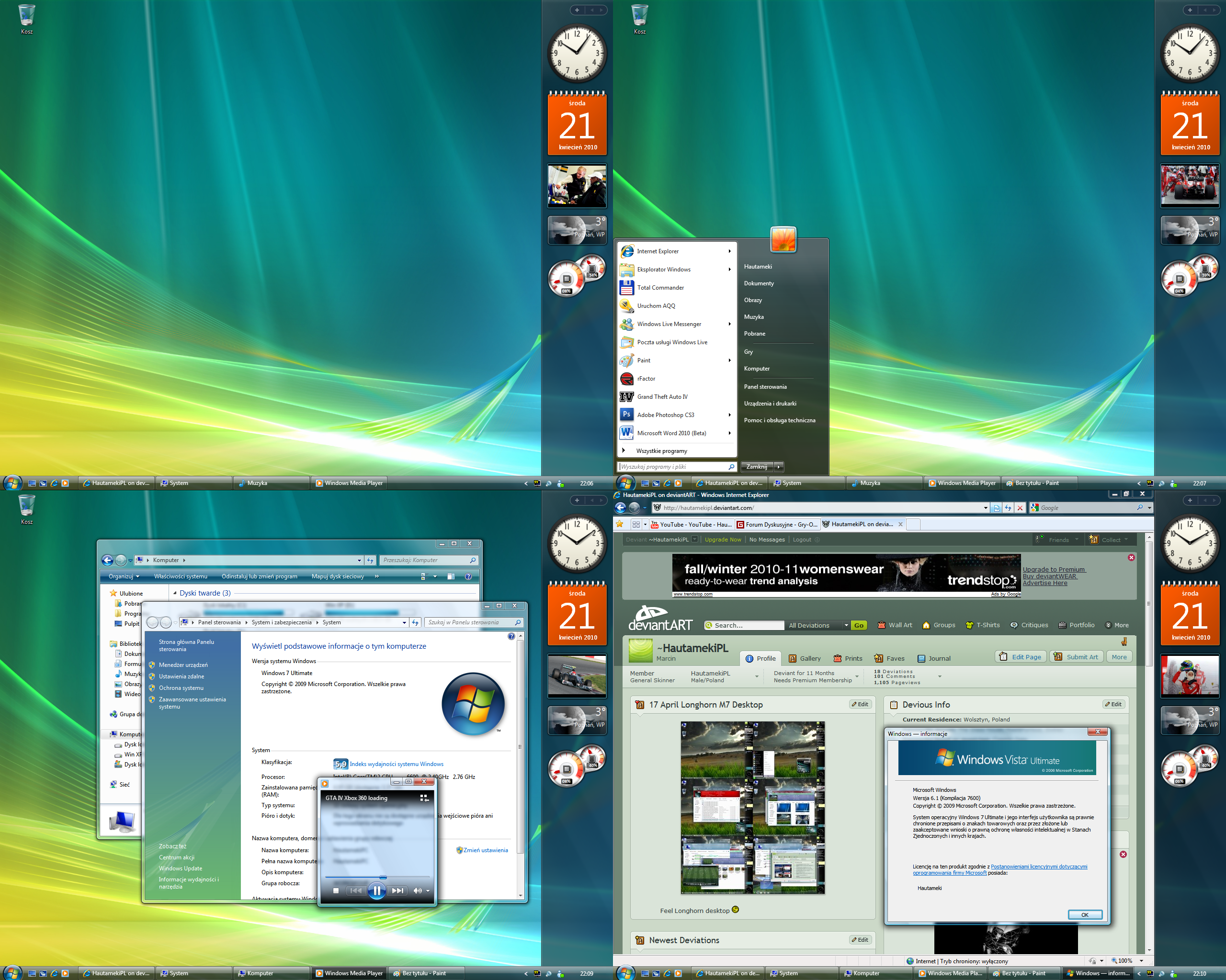 Epic Theme for Windows 7 by Winodws-Vista-Roblox on DeviantArt