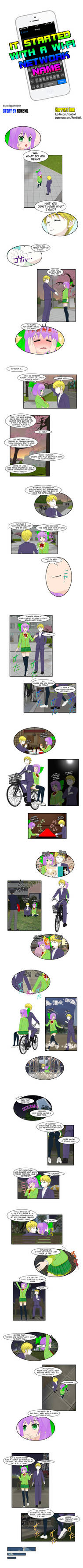 Winflame2009 Network Deviantart It started with a Wi-Fi Network name C17.1 by RonBWL on DeviantArt