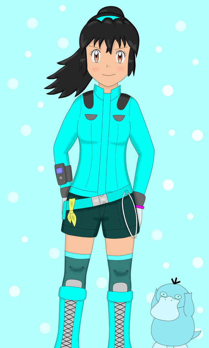 Pokemon Ranger Mari by kalosstarters on DeviantArt