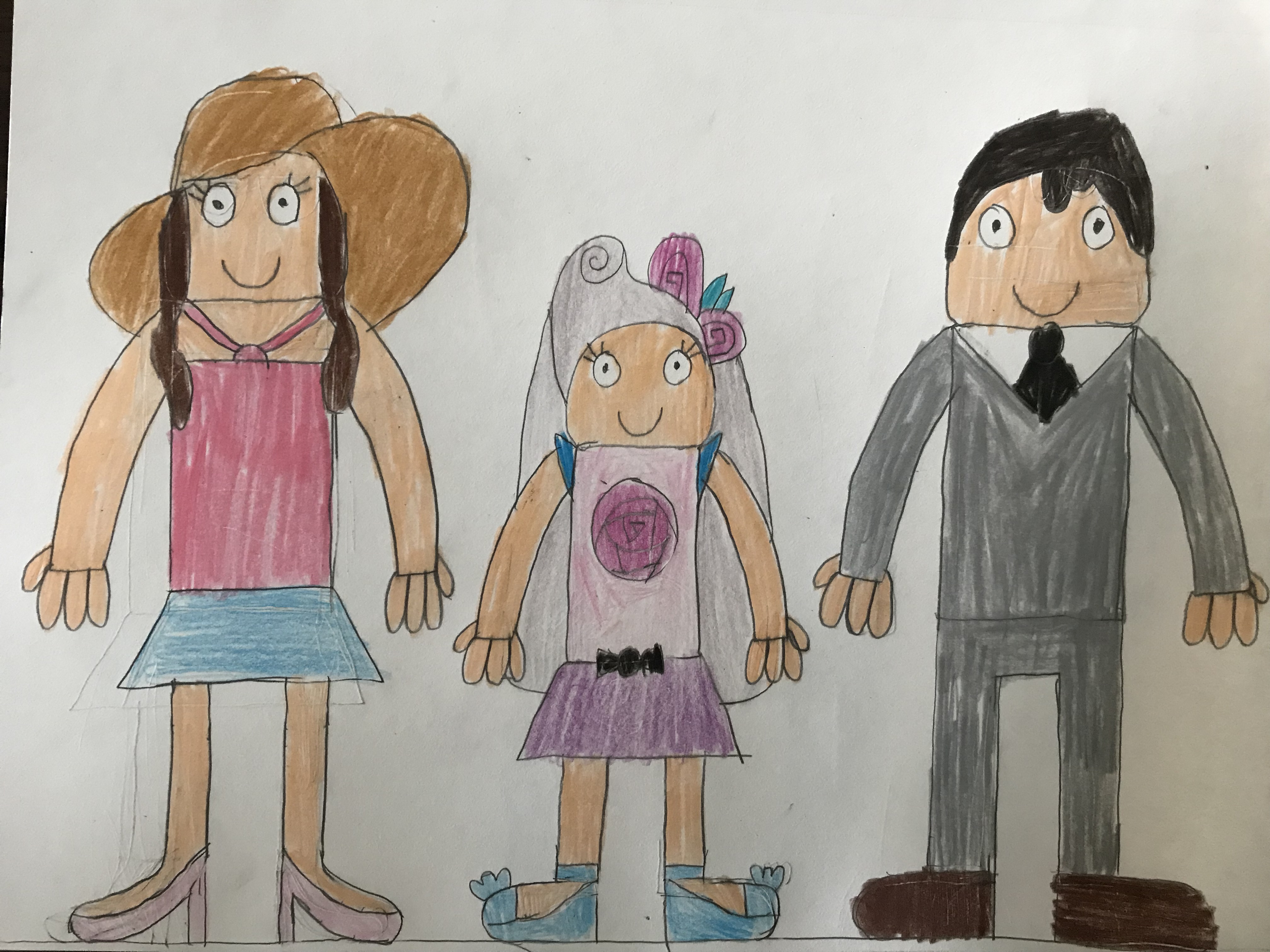 Blair And Her Parents by MajesticMoose2020 on DeviantArt