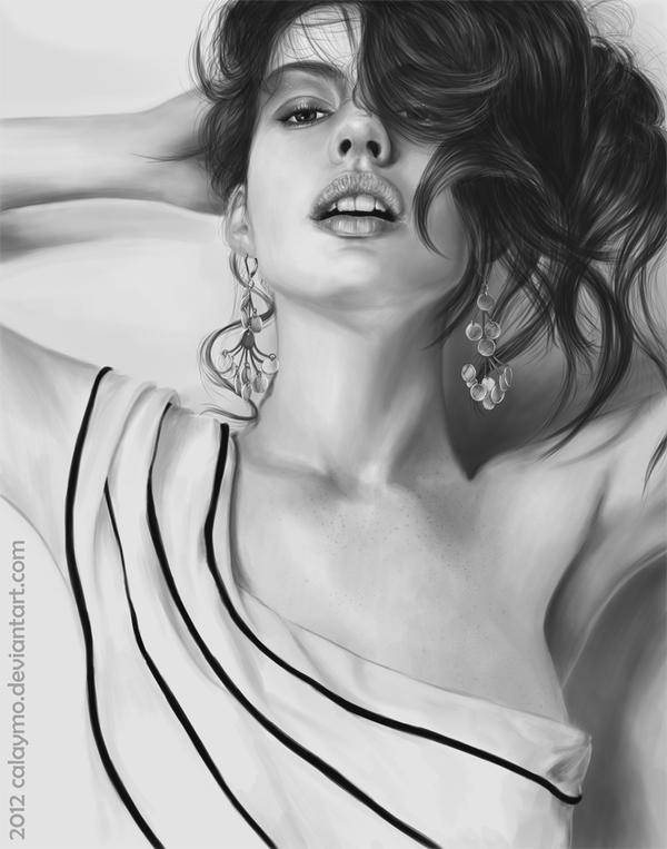 Anne Hathaway - Sexy portrait 2012