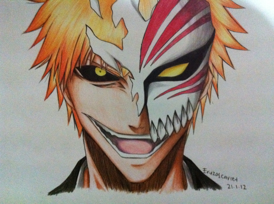 Half Hallow Ichigo by Ryuukeru on DeviantArt Half Hallow Ichigo by Ryuukeru on DeviantArt
