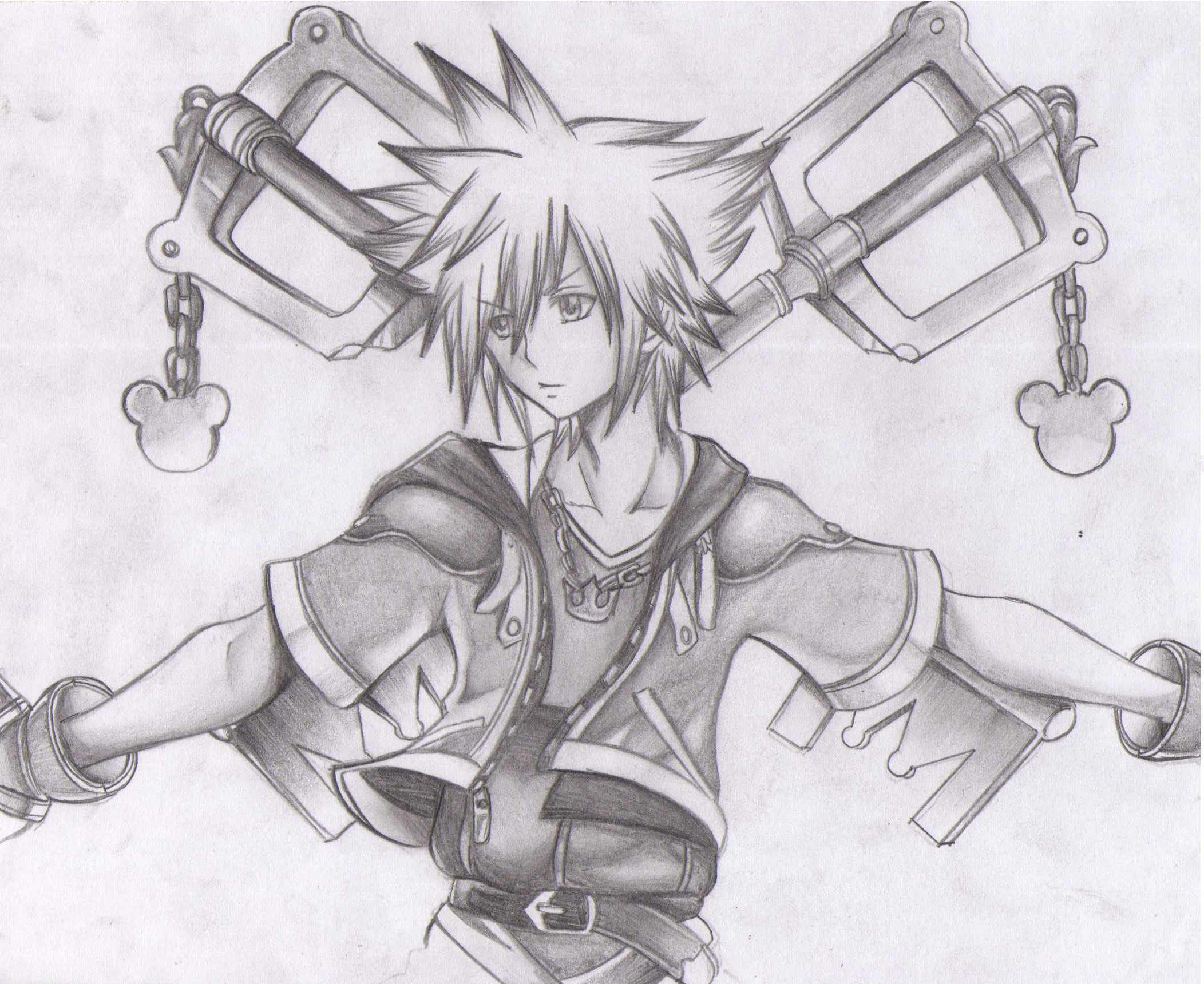 Sora _ Kingdom Hearts by Ryuukeru on DeviantArt