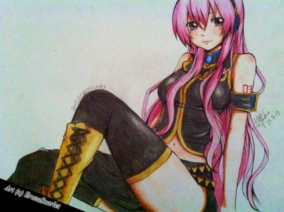 Megurine Luka = Fan Art = [fail]