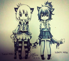 Neko Princesses _ Naomi and Yukari